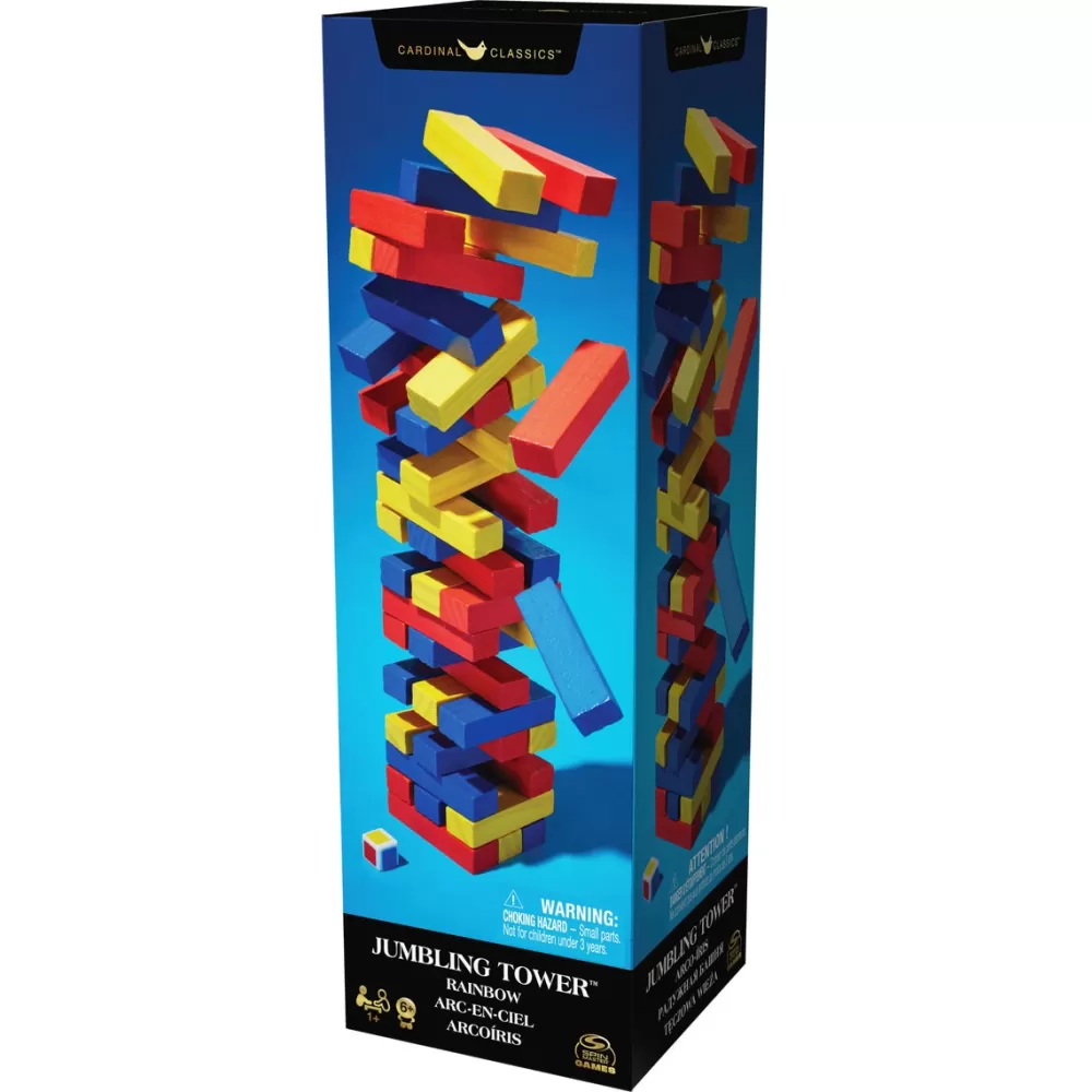 Spin Master Juegos De Mesa*Tumble Tower Colores