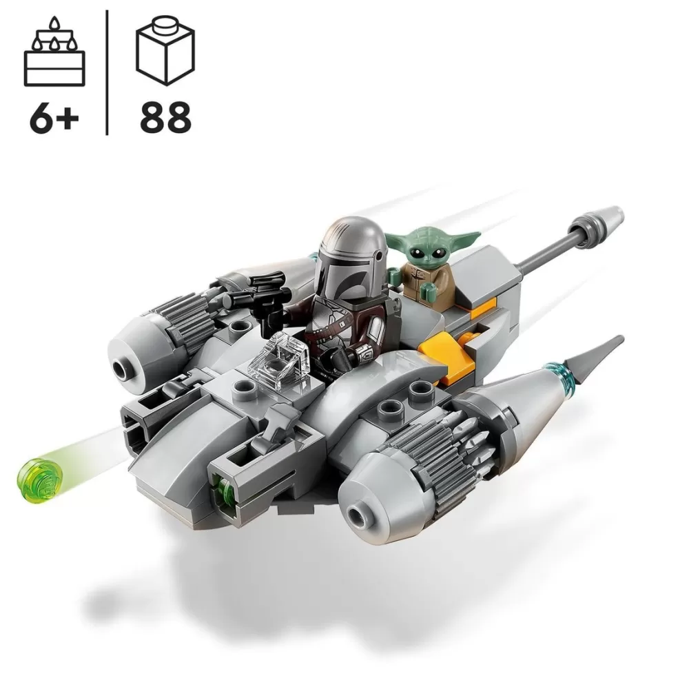 LEGO Puzzles Y Construcciones*Vehiculo De Construccion Nave Microfighter: Caza Estelar N-1 De The Mandalorian Star Wars