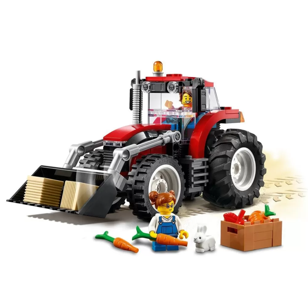 LEGO Puzzles Y Construcciones*Vehiculo Para Construir Tractor De Juguete City Great Vehicles